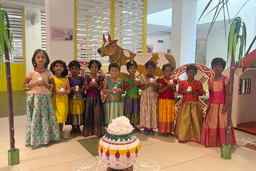 Diwali Celebration image - Yuvabharathi Nursery